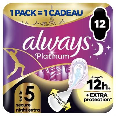 Always - Serviettes Hygiéniques avec Ailettes 