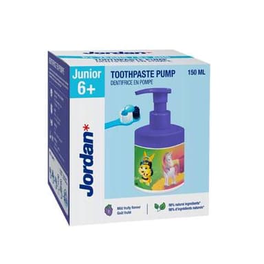 Jordan Dentifrice Enfant 6 ans+ Goût Fruité, 150ml