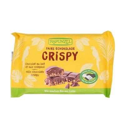 Rapunzel - Chocolat lait crispies bio