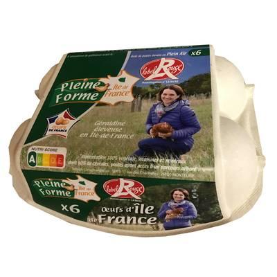 3332930010574 - Pleine Forme - Oeufs Label Rouge Ile de France