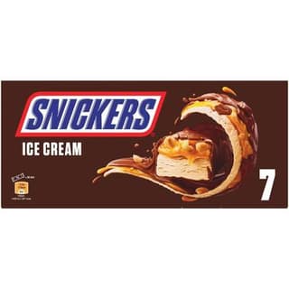 Snickers Barres glacées, 7 bâtonnets - 315g