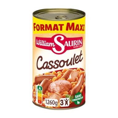 William Saurin Cassoulet Mitonné, 1260g
