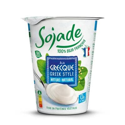 Sojade Spécialité Végétale à la Greque Nature bio, 400g