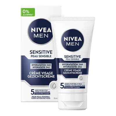 Nivea Men Soin peau sensible soin extra doux, 75ml
