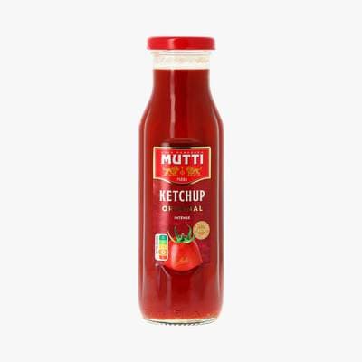 Mutti Ketchup Original Intense en bouteile verre, 300g