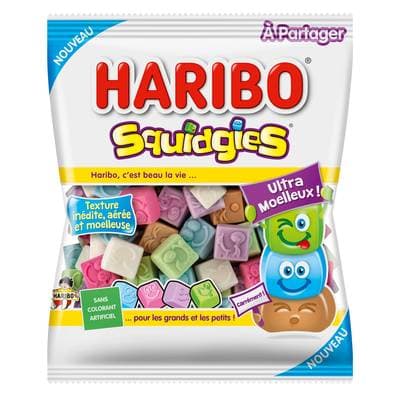 Haribo Squidgies bonbons gélifiés aromatisés ultra moelleux, 200g