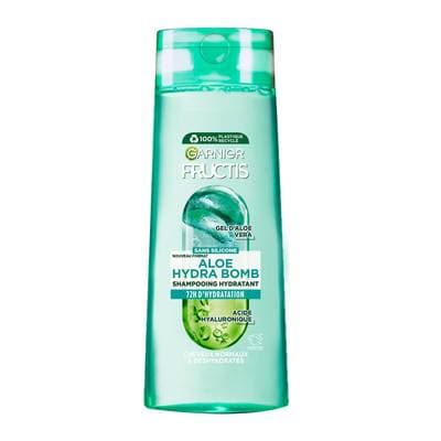 Fructis Shampoing Hydratant Aloe Vera et Acide Hyaluronique, 300ml
