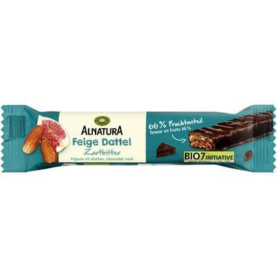 Alnatura Barre Figues et Dattes Bio, 30g