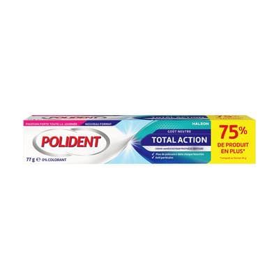 Polident Crème adhésive pour prothèse dentaire, 77g