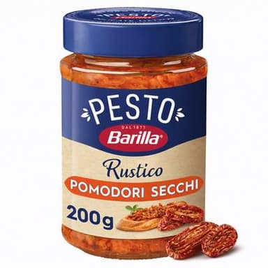 Barilla Sauce Pesto Rustico Tomates Séchées, 200g