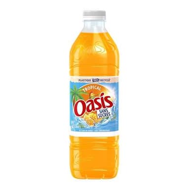 Oasis Boisson aux fruits tropical zéro, 1,5L