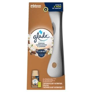 Glade Désodorisant Éléctrique Automatique Senteur Bois De Santal & Jasmin, 1 pièce