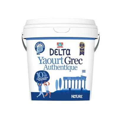 Delta Yaourt Grec Nature 10%mg, 1kg