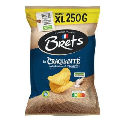 Bret's Chips ondulées la Craquante nature, 250g