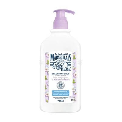 Le Tout Petit Marseillais Gel douche et shampoing 2en1 à l'amande douce, 700ml