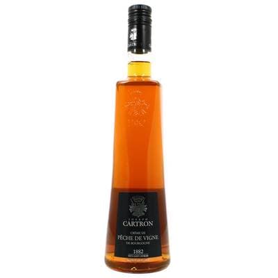 Joseph Cartron Crème de pêche de vigne de Bourgogne, 70cl