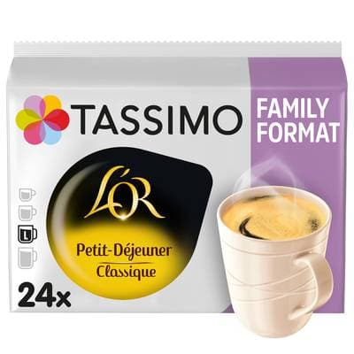 Tassimo L'or petit déjeuner classic, 24 dosettes