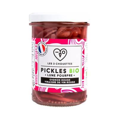 3770007341075 - Les 3 Chouettes - Pickles Oignon Rouge Bio