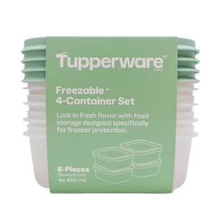 Tupperware Boîte de conservation avec couvercle, 4 pièces