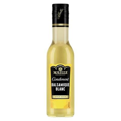 Maille Condiment balsamique blanc en bouteille, 25cl