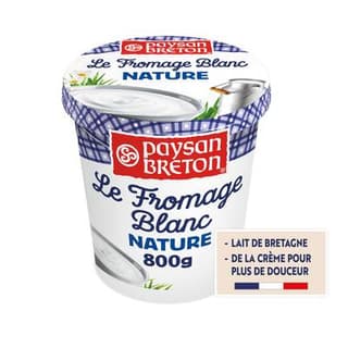 Paysan Breton Fromage Blanc Nature, 800g