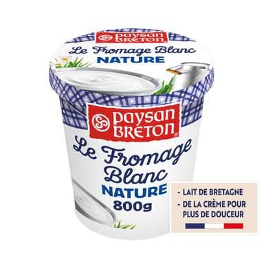 Paysan Breton Fromage Blanc Nature, 800g