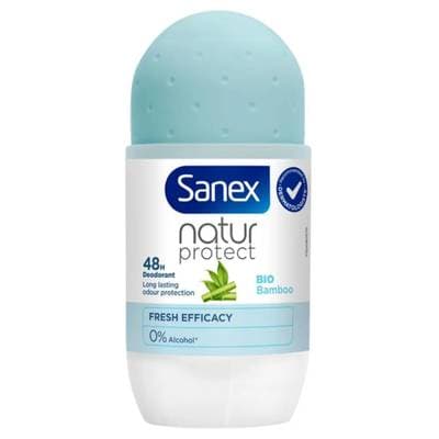 Sanex Déodorant Natur Protect 48h bamboo roll-on, 50ml