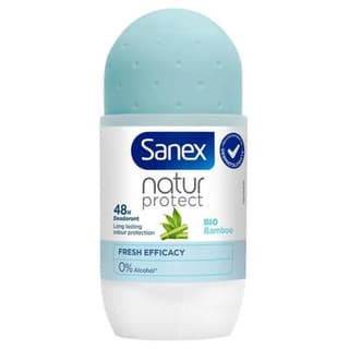 Sanex Déodorant Natur Protect 48h bamboo roll-on, 50ml