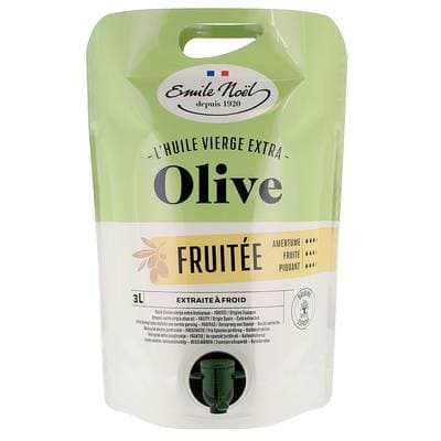 Emile Noël Huile d'Olive vierge extra Fruitée Biologique, 3L
