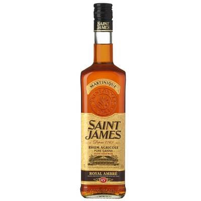 Saint James Rhum ambré 45°, 70cl