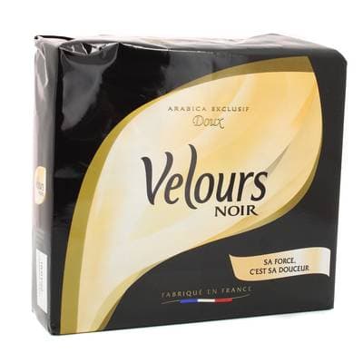 Velours Café Moulu Velours noir arabica exclusif doux, 2x250g