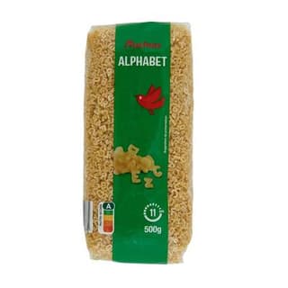 Auchan Pâtes alphabet, 500g