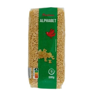 Auchan Pâtes alphabet, 500g