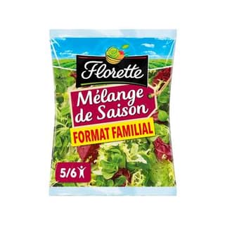 Florette Salade Mélange de Saison, 5/6 parts - 320g