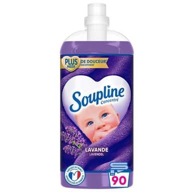 Soupline Adoucissant Ultra Lavande, 1,9L