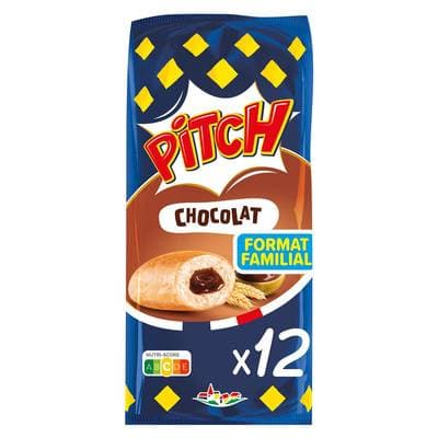 Pasquier Pitch au Chocolat, 12 brioches - 450g