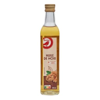 Auchan Huile de noix, 50cl