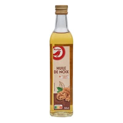 Auchan Huile de noix, 50cl