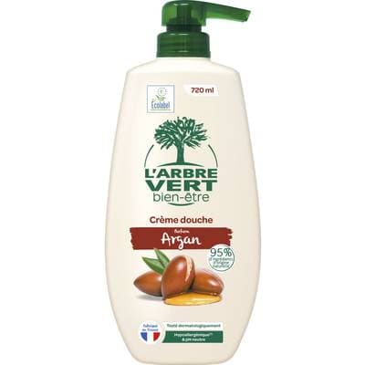 L'Arbre Vert Bien-Etre Crème de douche parfum Argan, 720ml