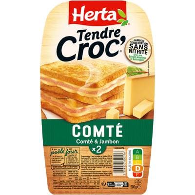 Herta Croque-Monsieur au Comté, 2x100g