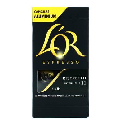 L'or Espresso - Café Ristretto intensité 11
