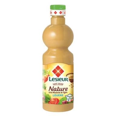 Lesieur Sauce Crudités Légère Nature, Moutarde De Dijon, 50cl