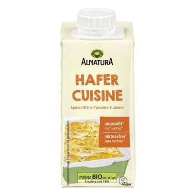 Alnatura Crème d'avoine cuisinée Bio, 20cl
