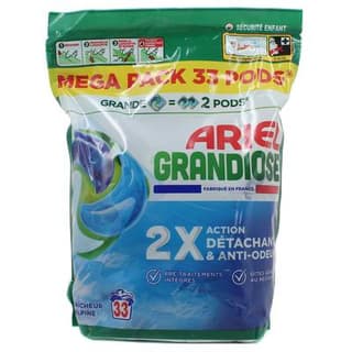 Ariel Lessive Capsules Alpine GranDiose, 33 capsules