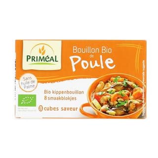 Priméal Bouillon Bio de Poule, 8x10g