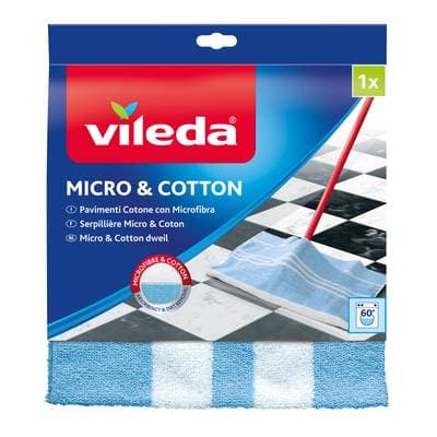 Vileda Serpillière Micro & Coton