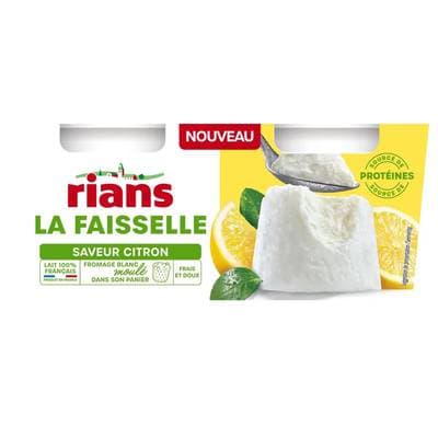 Rians Faisselle au citron, 2x100g