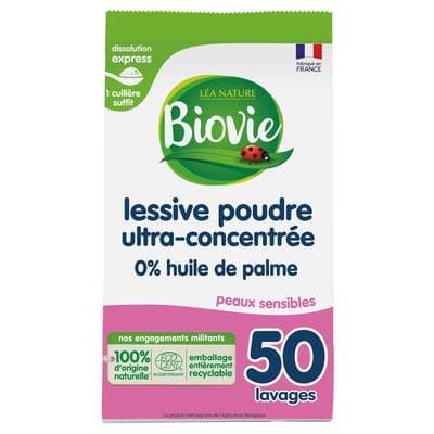 Biovie Lessive en poudre Peaux sensibles, 500g