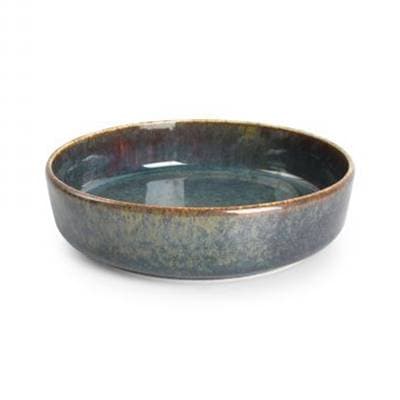 Collection Pila Assiette creuse vert Pila, 16 x H4 cm