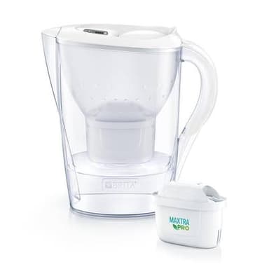BRITA Carafe Filtrante Marella Blanche, 2,4L